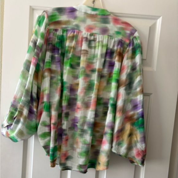 Anthropologie pilcro Sydney batwing blouse - Picture 6 of 11